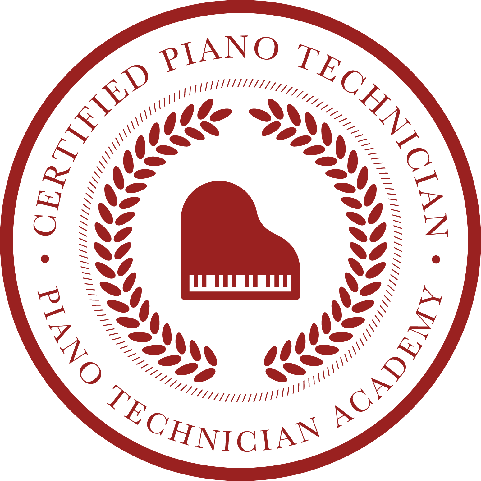 Certified Piano Technician — Piano Technician Academy seal